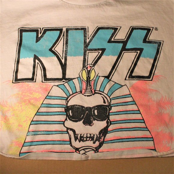 Kiss Crop Top Concert Tee | Medium - Picture 2 of 7
